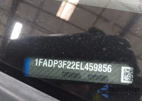 2014 Ford Focus Se from USA, damaged, VIN 1FADP3F22EL459856